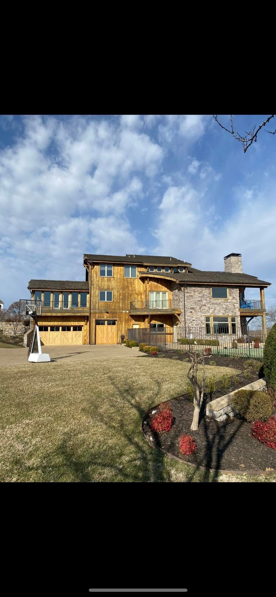 Recent roofing project